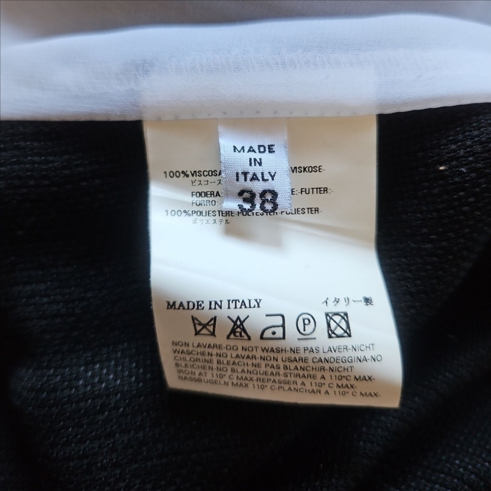 MAISON MARTIN MARGIELA | Archival Deconstructed Draped Black Blazer Jacket US 2 - Picture 11 of 15